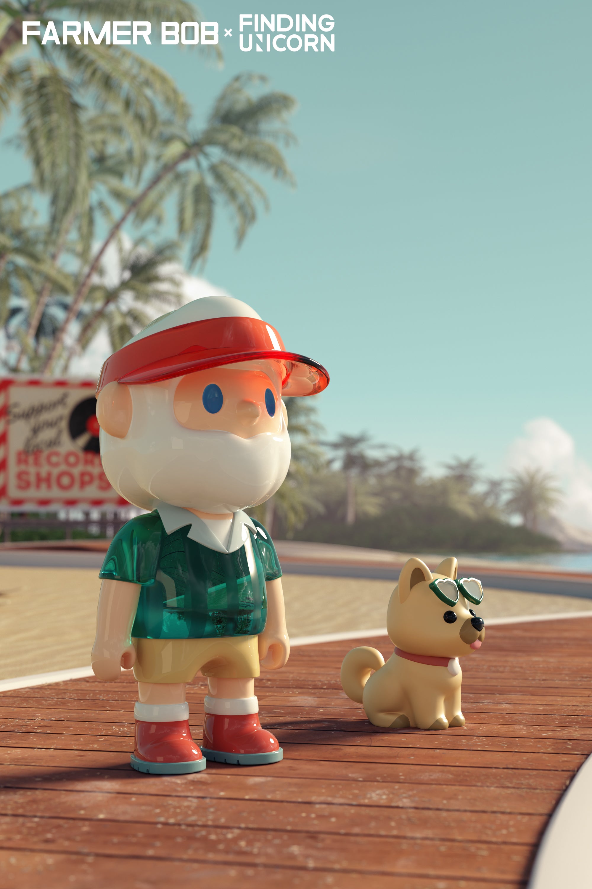 単品販売)FARMER BOB アイランドシリーズシングル ブラインドボックス