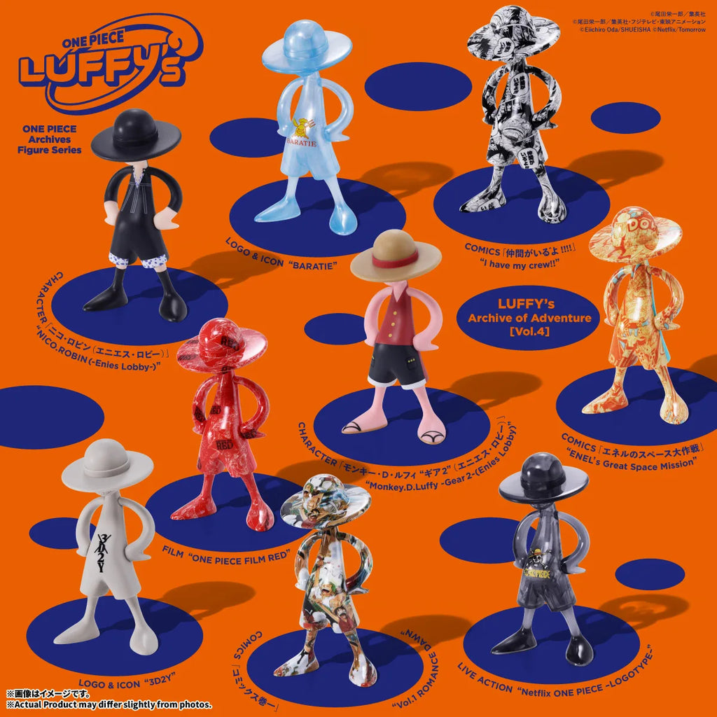 ONE PIECE LUFFY's 冒険の記憶 [Vol.1] 4個セット LUFFY's 冒険の記憶 [Vol.4] -10個入りBOX- – SOOTANG HOBBY