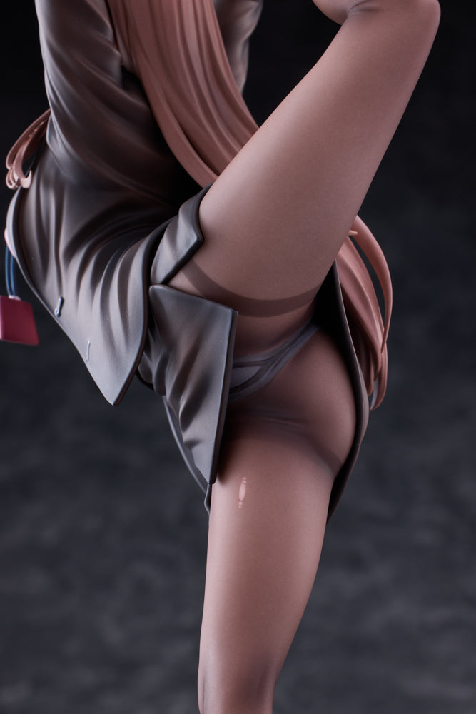 意外と体が柔らかい会社に行きたくないOLちゃん ピンクVer. 1/6スケール