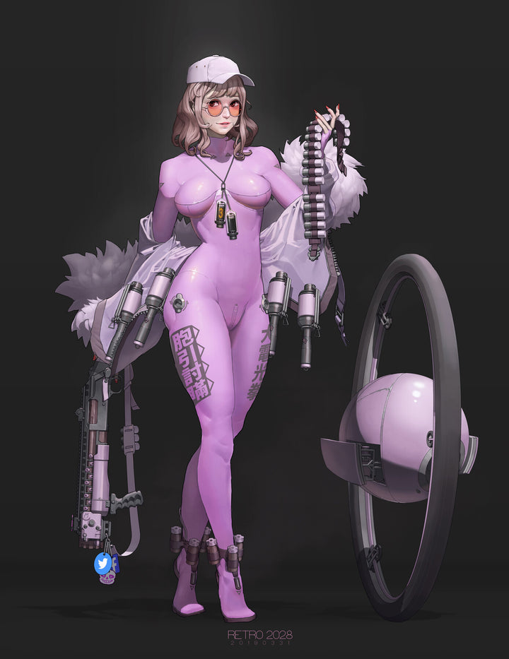 PINK illustrated by Jin kwang Park 1/4スケール