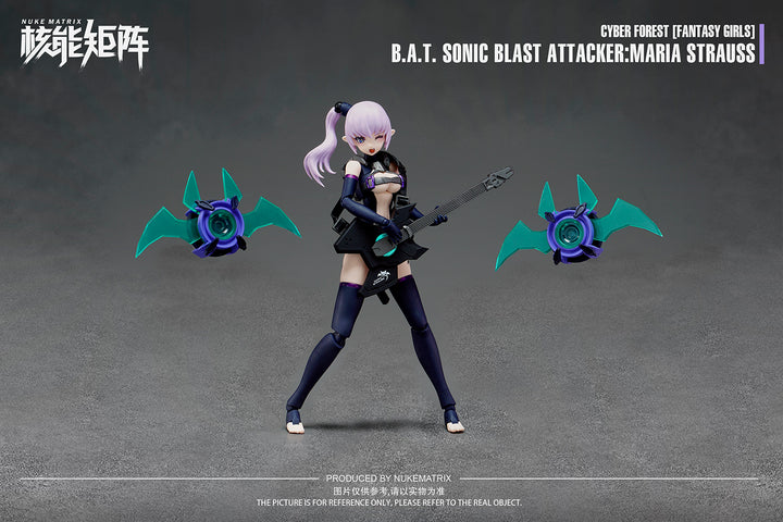 CYBER FOREST[FANTASY GIRLS] B.A.T. SONIC BLAST ATTACKER：MARIA STRAUSS 1/12スケール
