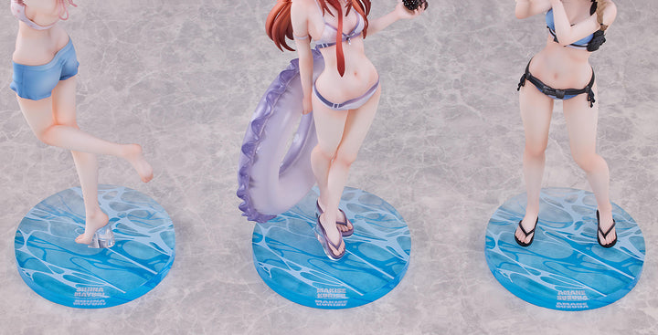 牧瀬紅莉栖＆椎名まゆり＆阿万音鈴羽 水着Ver. セット 1/7スケール