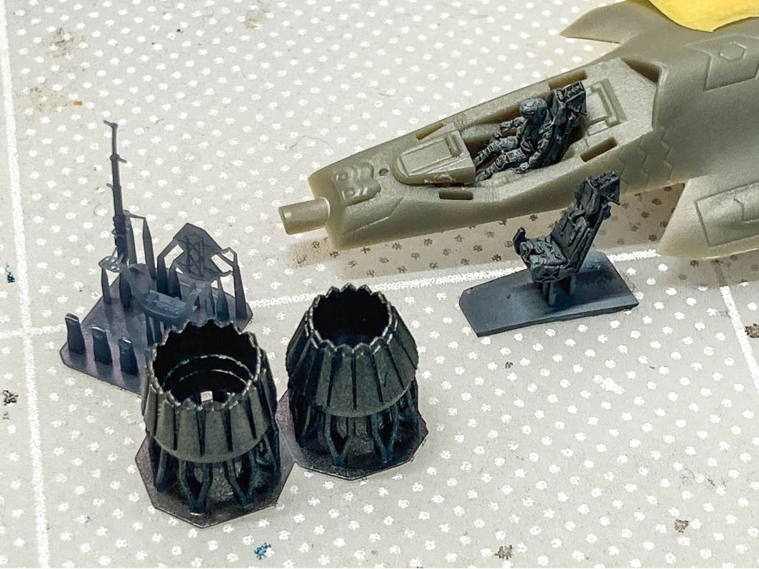 1/144 F-35A ディテール ＆ パイロット set