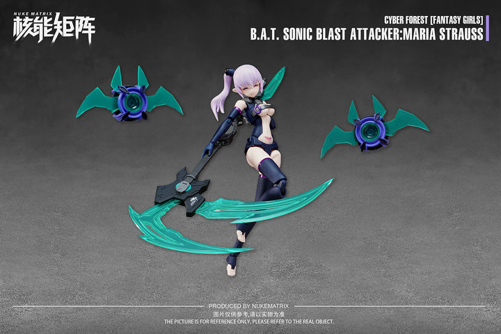 CYBER FOREST[FANTASY GIRLS] B.A.T. SONIC BLAST ATTACKER：MARIA STRAUSS 1/12スケール