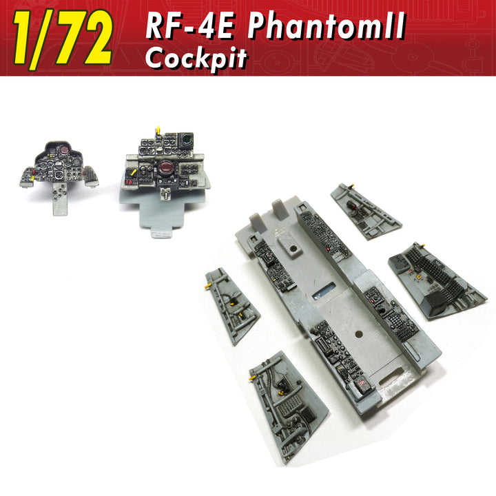 1/72 RF-4Eファントム２ コクピット