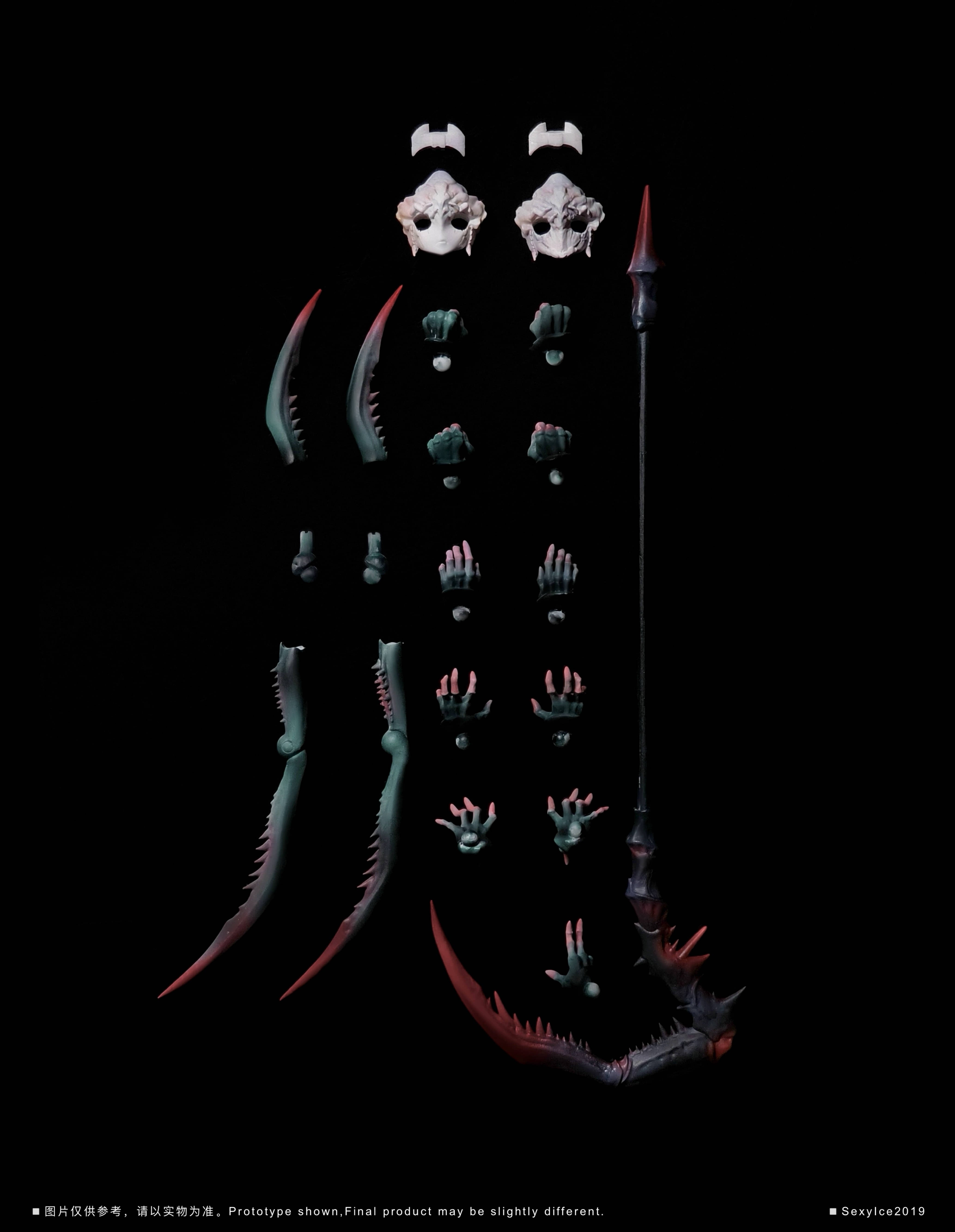 蟲 VERMIN B0127 カマキリ 類線形レセプター Ver. 1/12スケール 可動