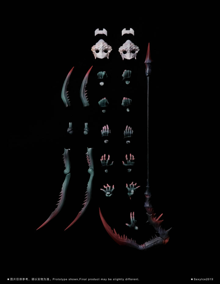 蟲 VERMIN B0127 カマキリ 類線形レセプター Ver. 1/12スケール 可動フィギュア アクションフィギュア 昆虫
