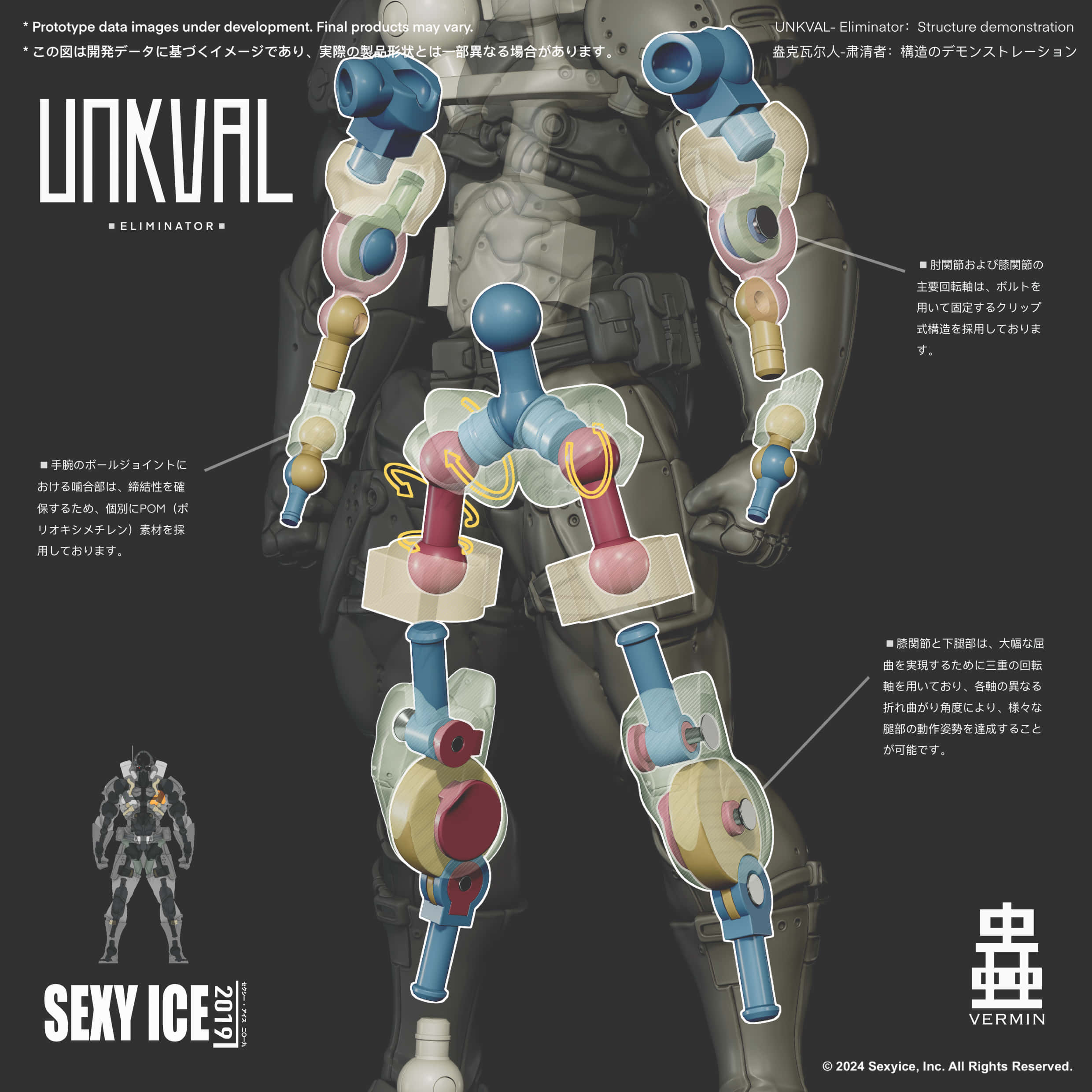 アンクワルジン UNKVAL 汎用型肅清者 Eliminator Individual edition