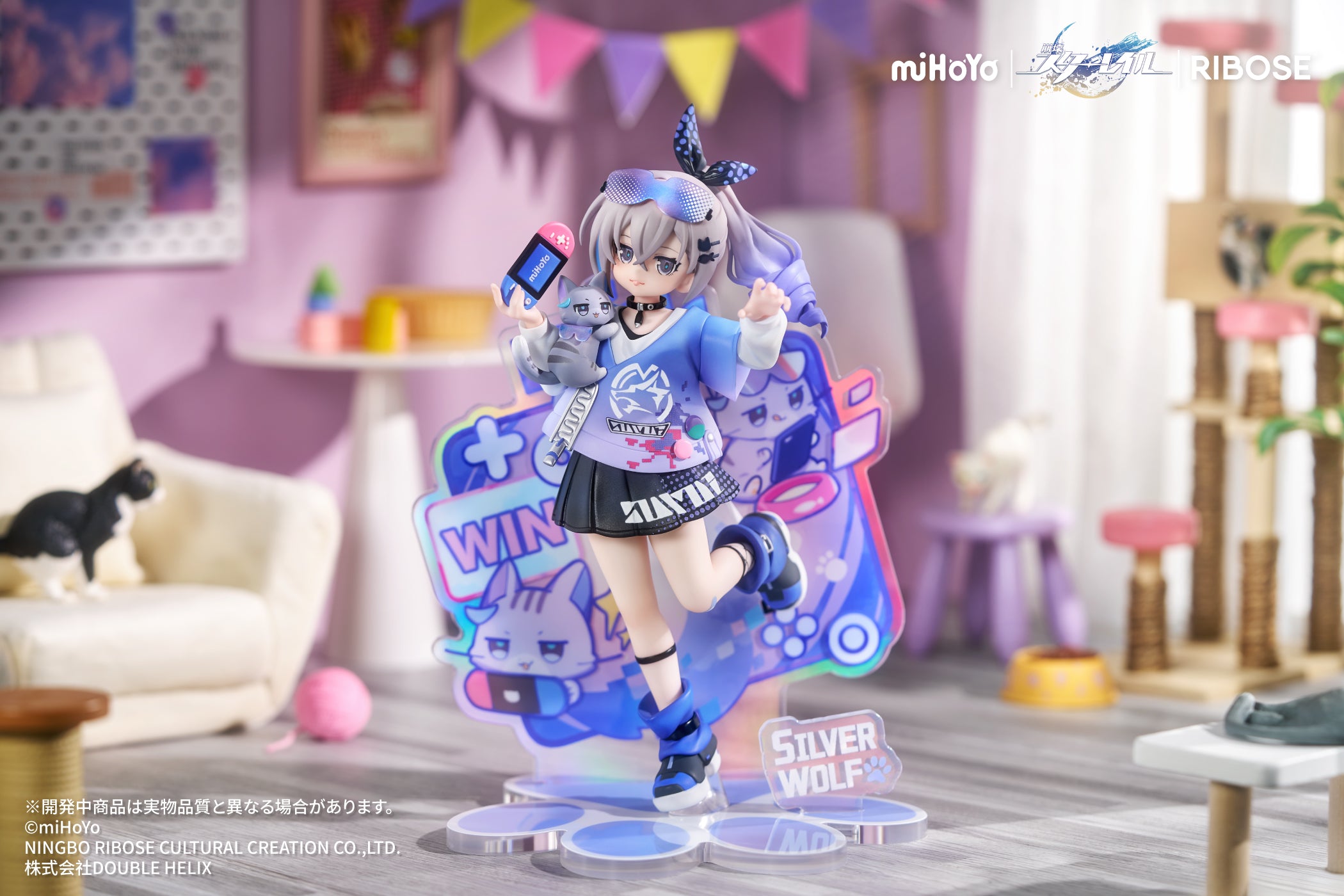 RISE UP+ ちびねこシリーズフィギュア 銀狼Ver. – SOOTANG HOBBY