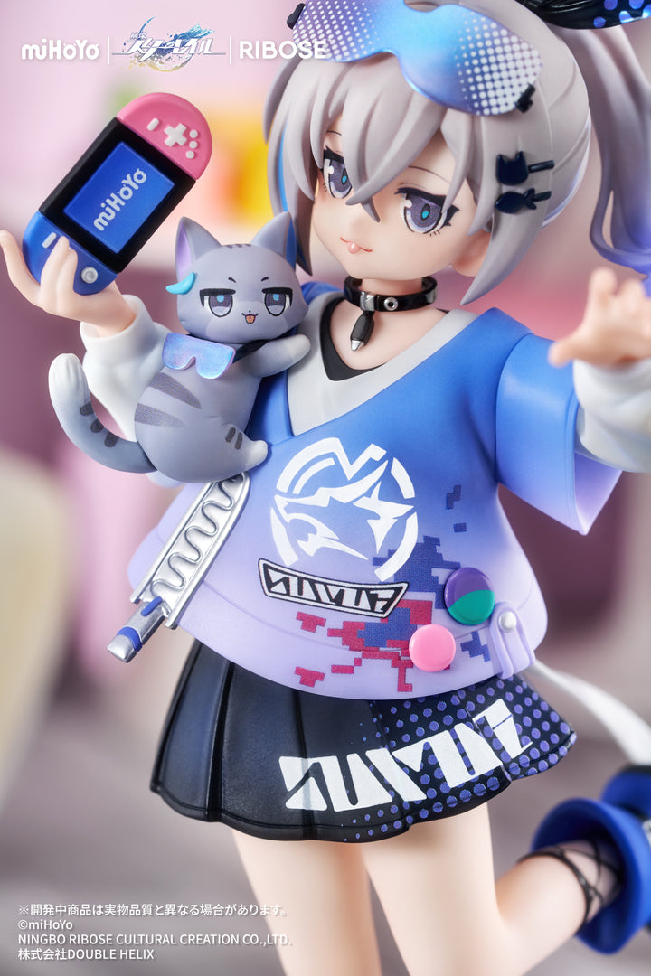 RISE UP+ ちびねこシリーズフィギュア 銀狼Ver.