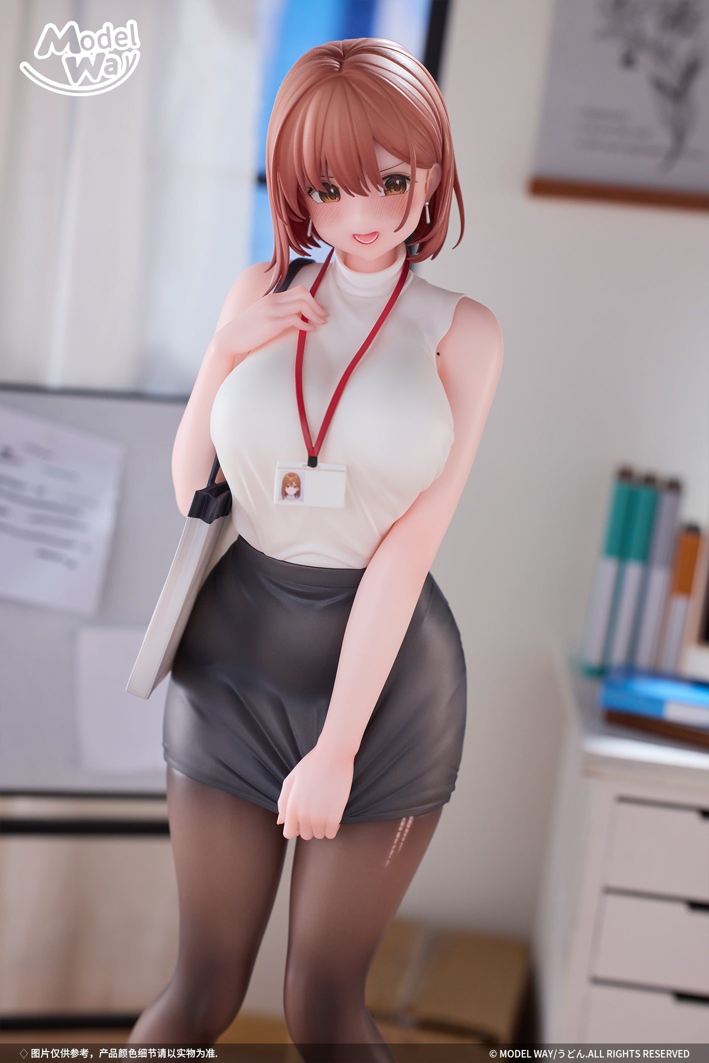 OLちゃん illustration by うどん。 1/6スケール – SOOTANG HOBBY