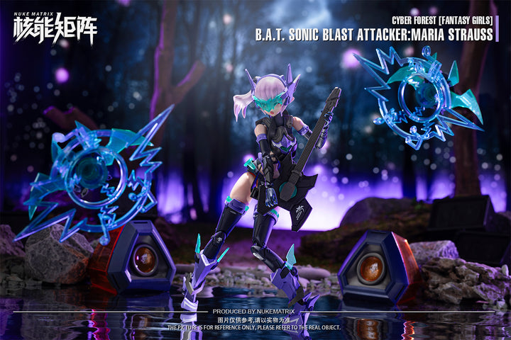 CYBER FOREST[FANTASY GIRLS] B.A.T. SONIC BLAST ATTACKER：MARIA STRAUSS 1/12スケール