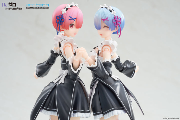 ARCTECH可動シリーズ ラム＆レム セット 1/8スケール