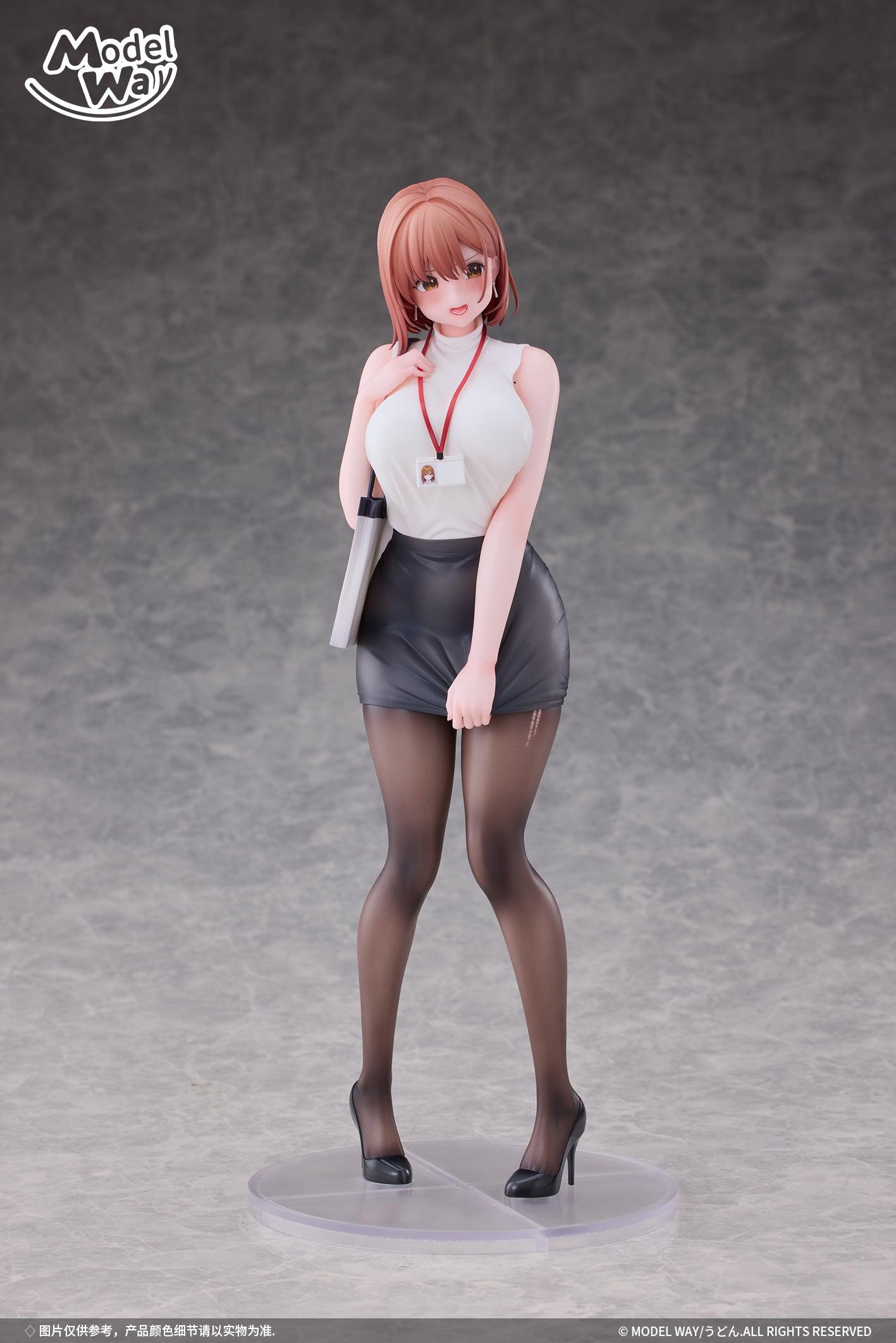 OLちゃん illustration by うどん。 1/6スケール – SOOTANG HOBBY