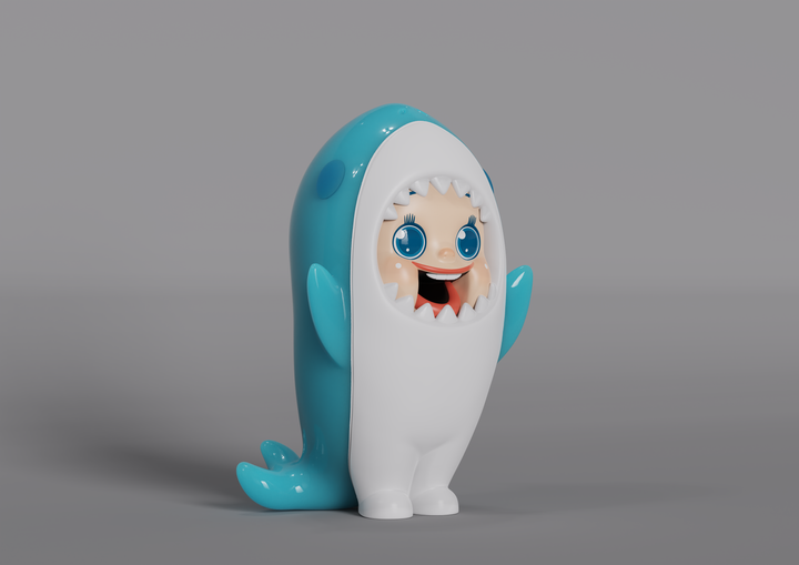 (単品販売)しょーちゃん リトルシャーク フィギュア ブラインドボックス