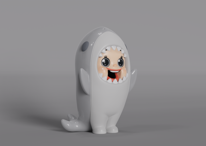 (単品販売)しょーちゃん リトルシャーク フィギュア ブラインドボックス