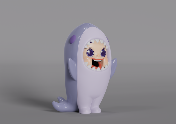 (単品販売)しょーちゃん リトルシャーク フィギュア ブラインドボックス