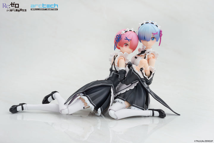 ARCTECH可動シリーズ ラム＆レム セット 1/8スケール