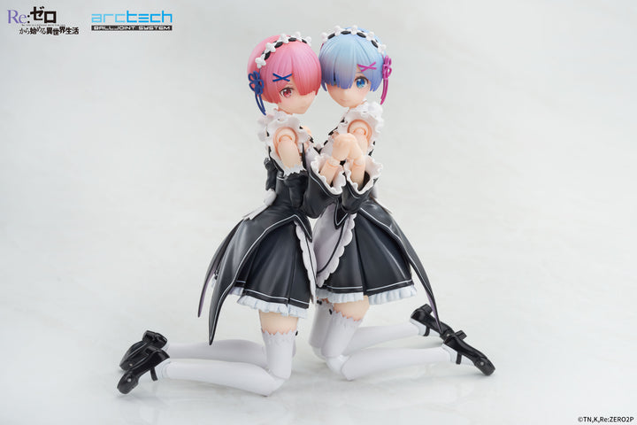 ARCTECH可動シリーズ ラム＆レム セット 1/8スケール