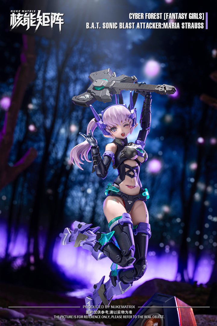 CYBER FOREST[FANTASY GIRLS] B.A.T. SONIC BLAST ATTACKER：MARIA STRAUSS 1/12スケール
