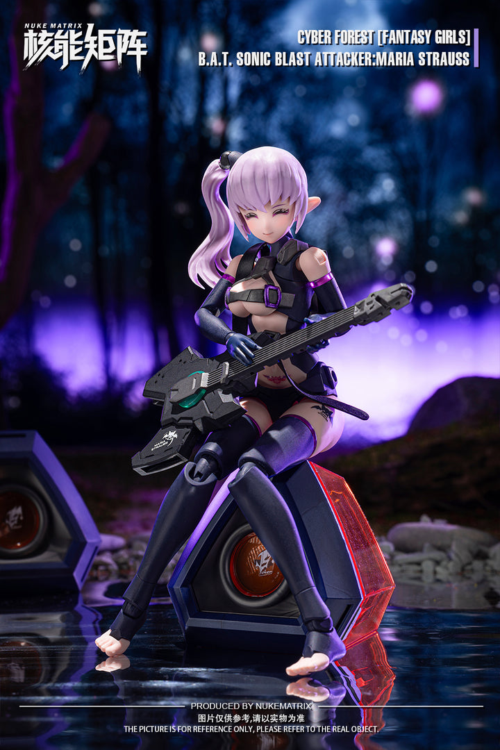 CYBER FOREST[FANTASY GIRLS] B.A.T. SONIC BLAST ATTACKER：MARIA STRAUSS 1/12スケール