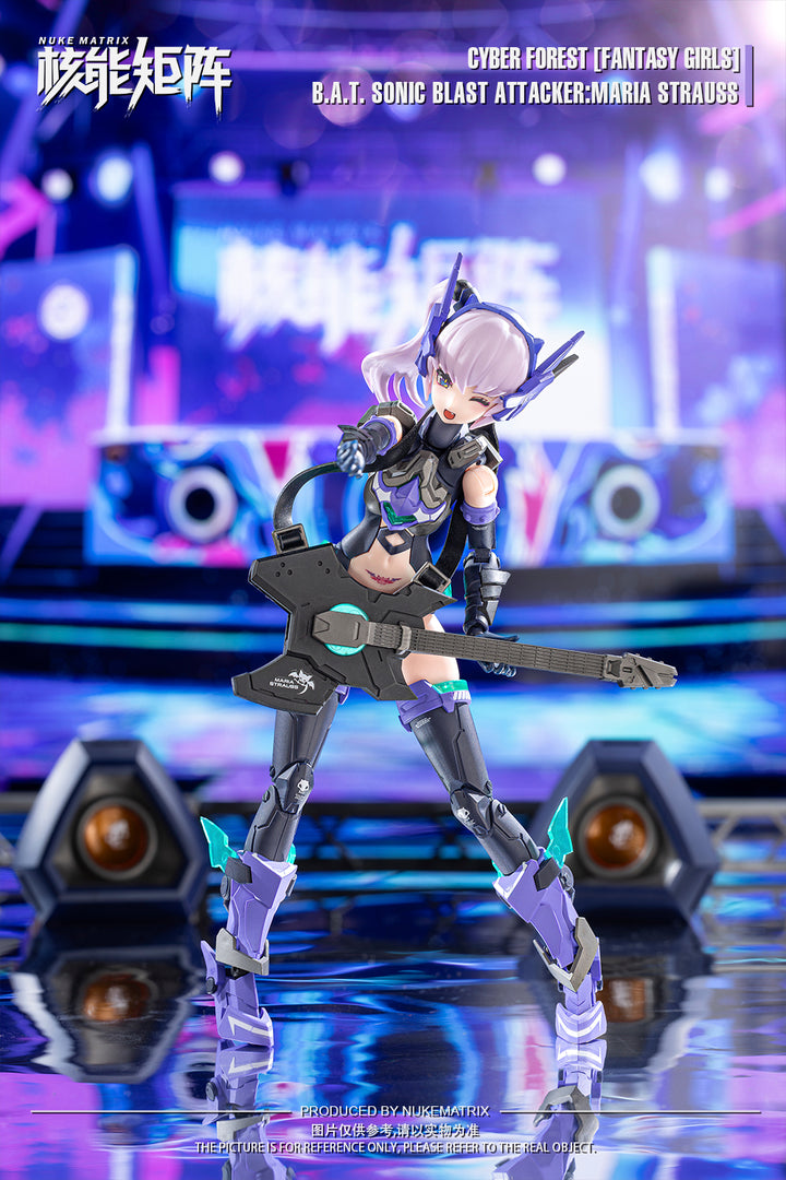 CYBER FOREST[FANTASY GIRLS] B.A.T. SONIC BLAST ATTACKER：MARIA STRAUSS 1/12スケール