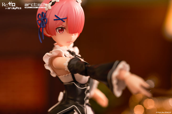 ARCTECH可動シリーズ ラム＆レム セット 1/8スケール