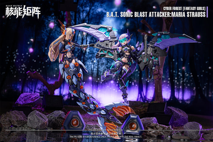CYBER FOREST[FANTASY GIRLS] B.A.T. SONIC BLAST ATTACKER：MARIA STRAUSS 1/12スケール