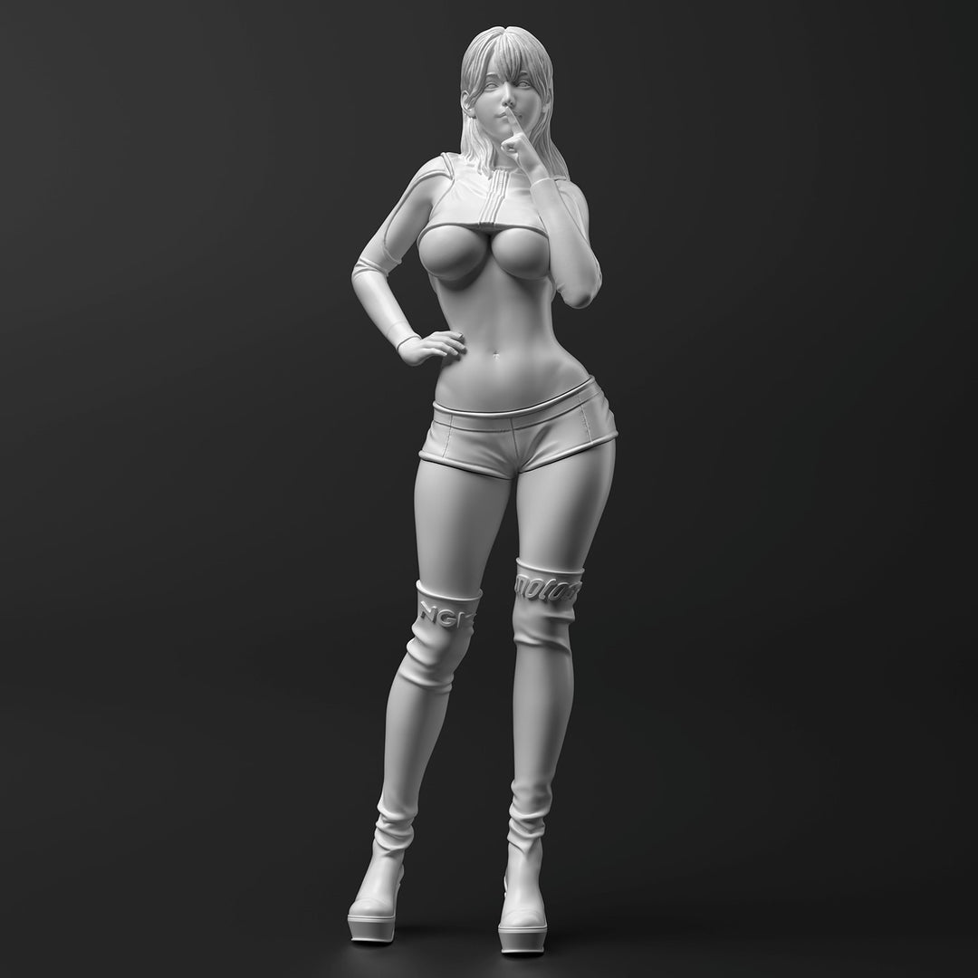 OC-M0125 レーシングガール 特大 1/8スケール