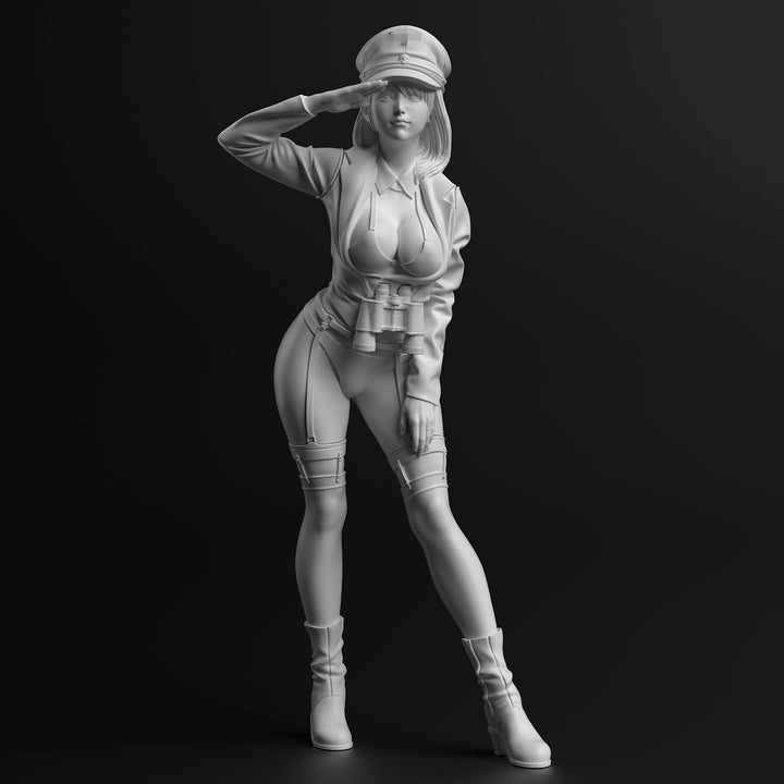 OC-M0120 女性士官2 小 1/35スケール