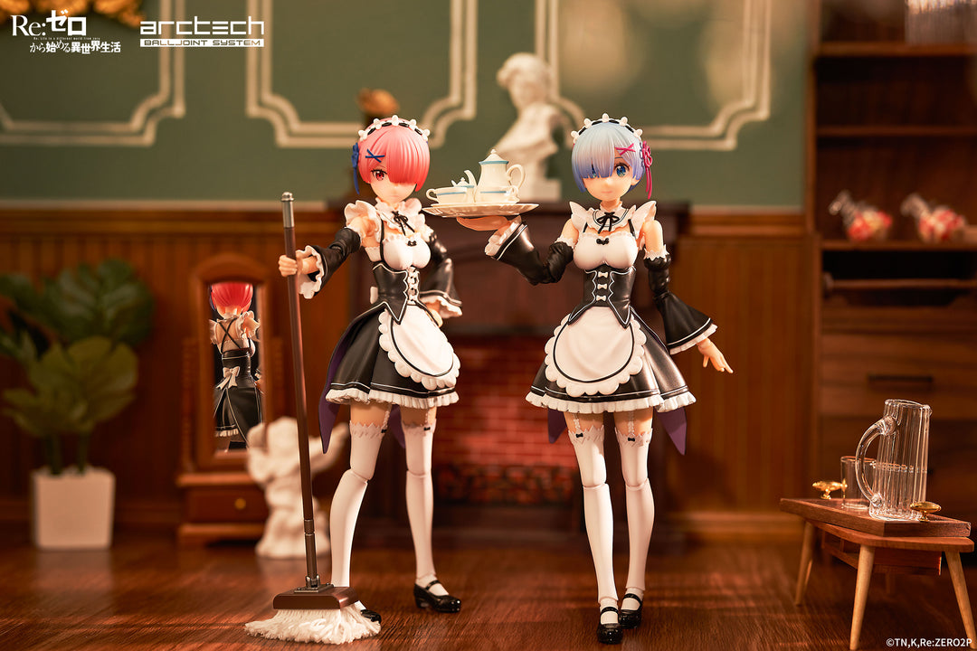 ARCTECH可動シリーズ ラム＆レム セット 1/8スケール