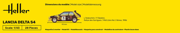 1/43 ランチア デルタS4