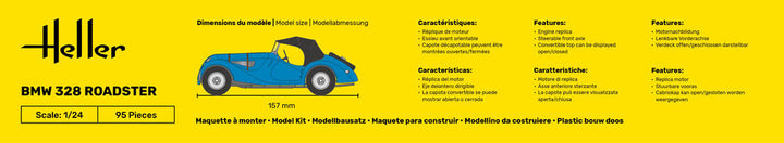 1/24 BMW 328 ロードスター 1937
