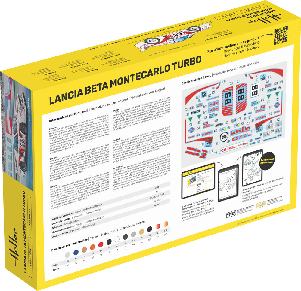 1/24 ランチア ベータ モンテカルロ Gr.5