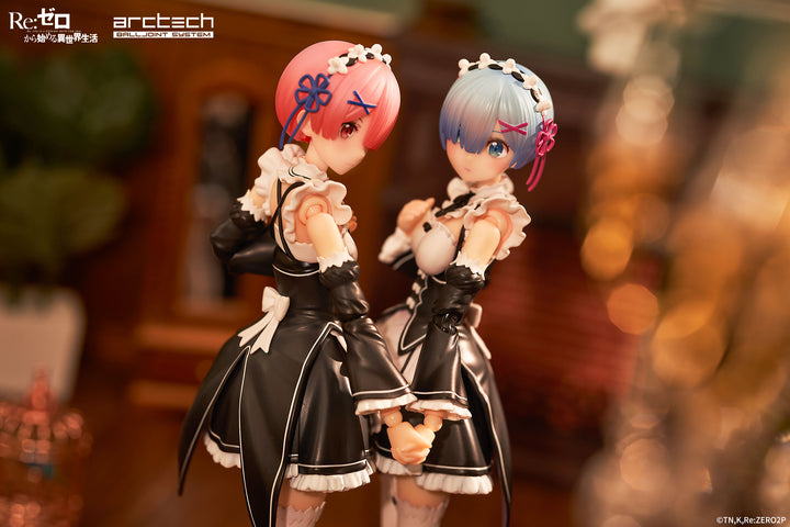 ARCTECH可動シリーズ ラム＆レム セット 1/8スケール