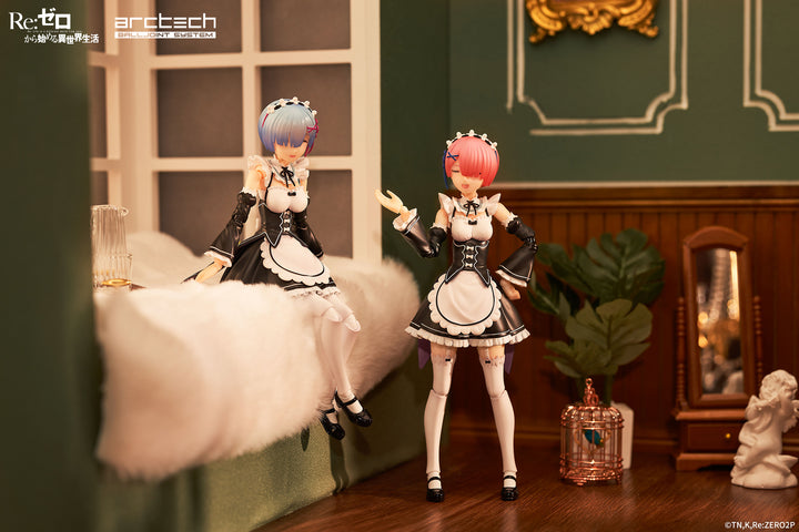 ARCTECH可動シリーズ ラム＆レム セット 1/8スケール