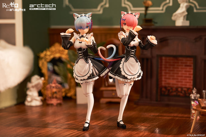 ARCTECH可動シリーズ ラム＆レム セット 1/8スケール