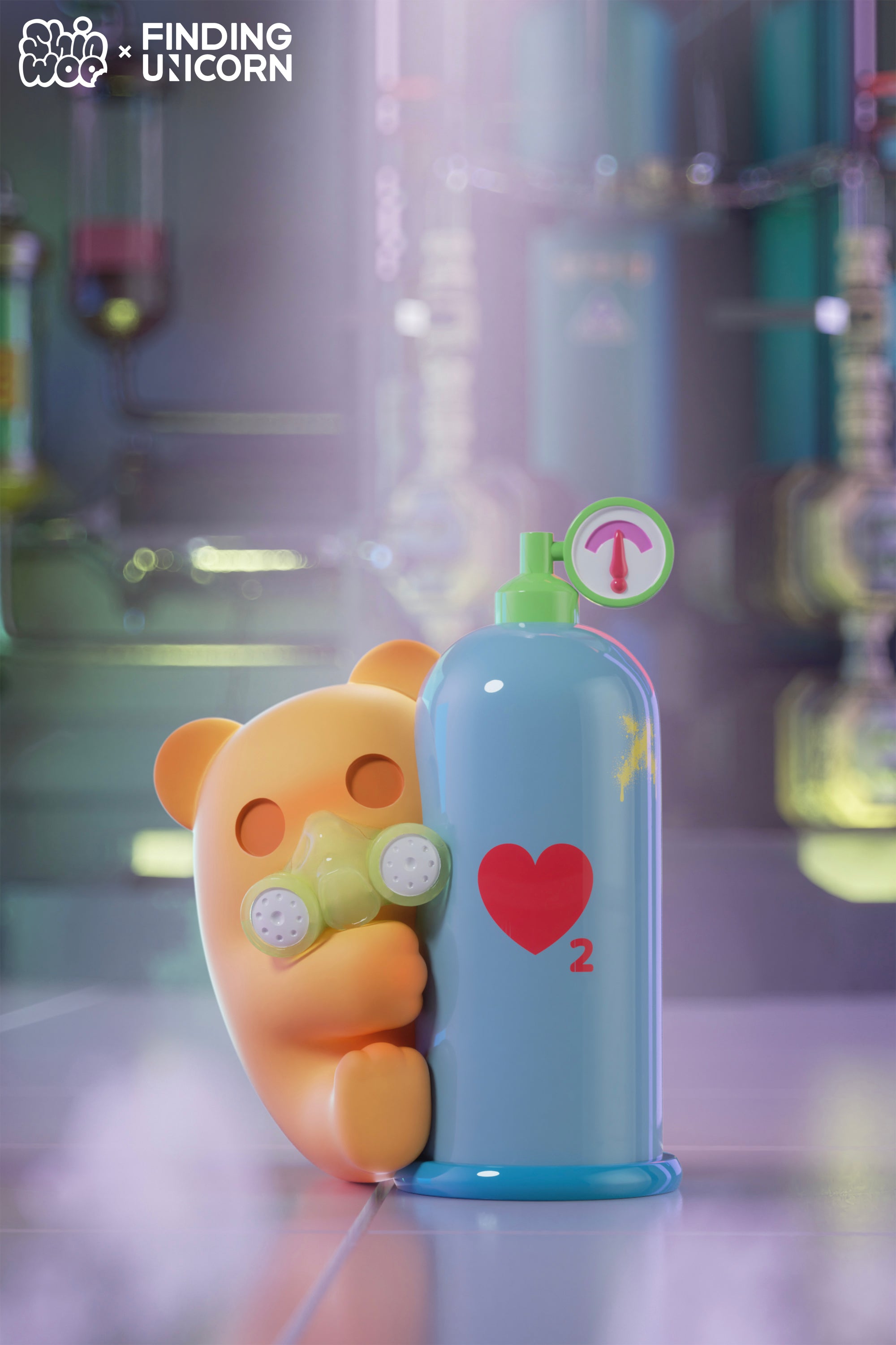 単品販売)BABY GHOST BEAR ラブシック・ラボシリーズ – SOOTANG HOBBY