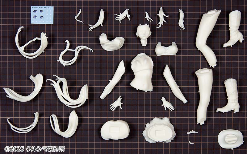 ホリディ(チアリーダー) 成形色アイボリー 1/7スケール