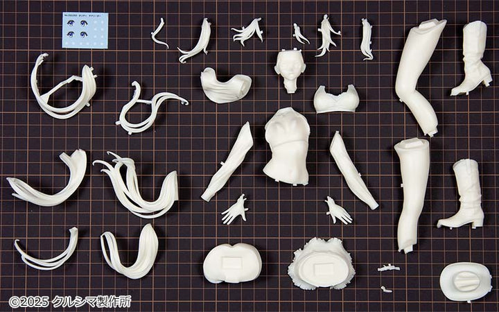 ホリディ(チアリーダー) 成形色アイボリー 1/7スケール