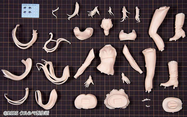 ホリディ(チアリーダー) 成形色フレッシュ 1/7スケール