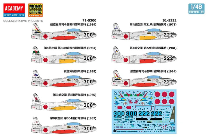 1/48 航空自衛隊 T-33A ジェット練習機  "航空総隊司令部飛行隊"