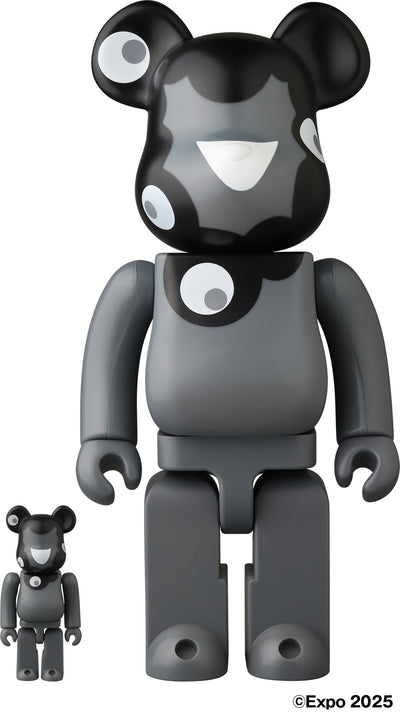 BE＠RBRICK ミャクミャク (モノクロVer.) 100% & 400%