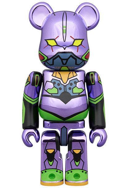 BE＠RBRICK エヴァンゲリオン 初号機(新塗装メッキ版)&エヴァンゲリオン 第13号機(新塗装メッキ版) 2PCS SET