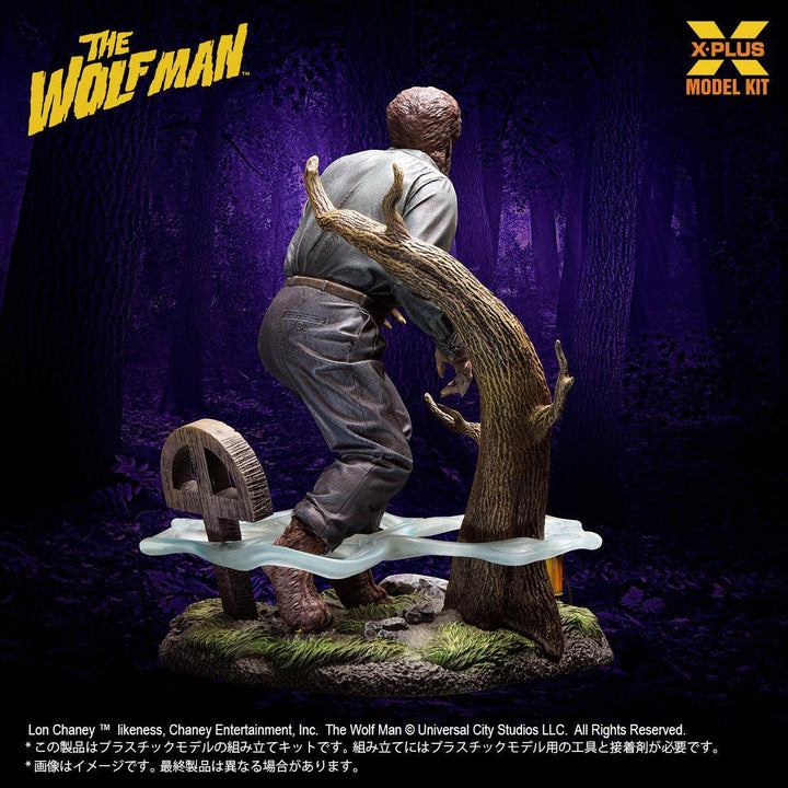 ロン・チェイニー・ジュニア as 狼男 プラスチックモデルキット 1/8スケール