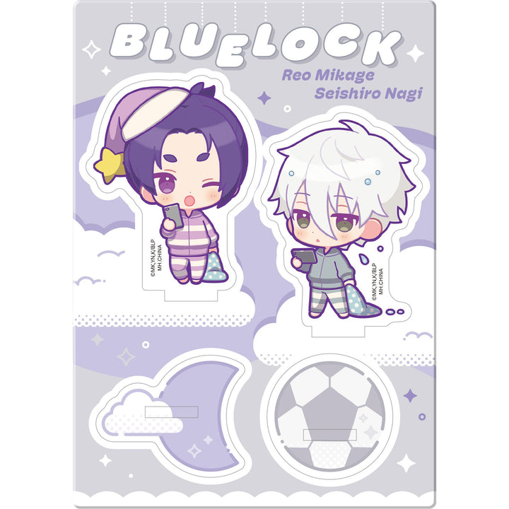 バディコレ アクリルスタンド ブルーロック Good Night ver. C:凪誠士郎&御影玲王