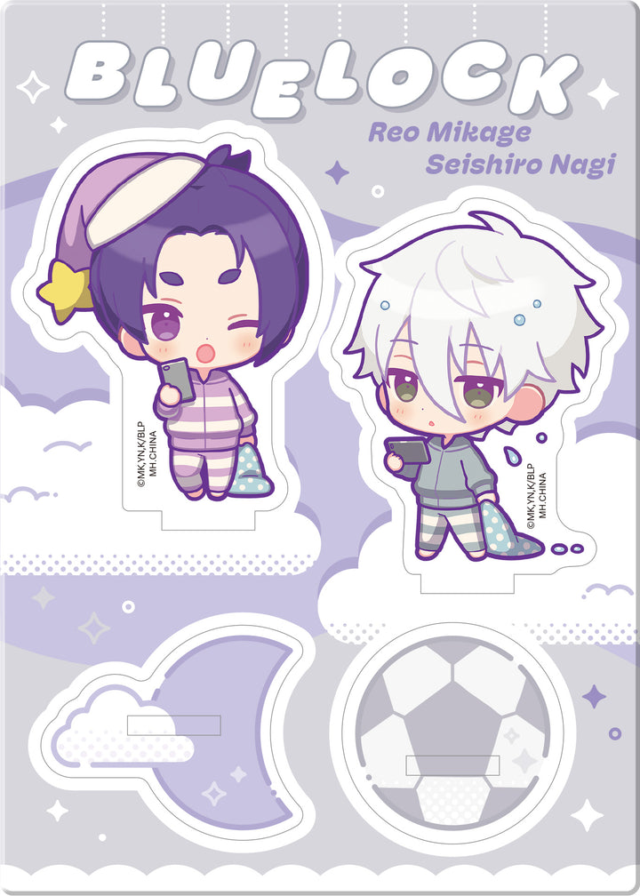 バディコレ アクリルスタンド ブルーロック Good Night ver. C:凪誠士郎&御影玲王
