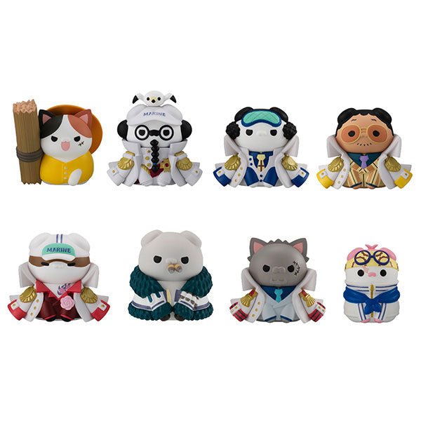 [BOX販売]MEGA CAT PROJECT ニャンピースニャーン！ ルフィVS海軍編 -8個入りBOX-