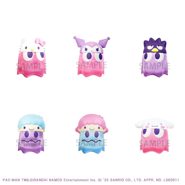 [BOX販売]パックマン×サンリオキャラクターズ ちびコレクトフィギュアVol.2 クリアカラーver. -6個入りBOX-