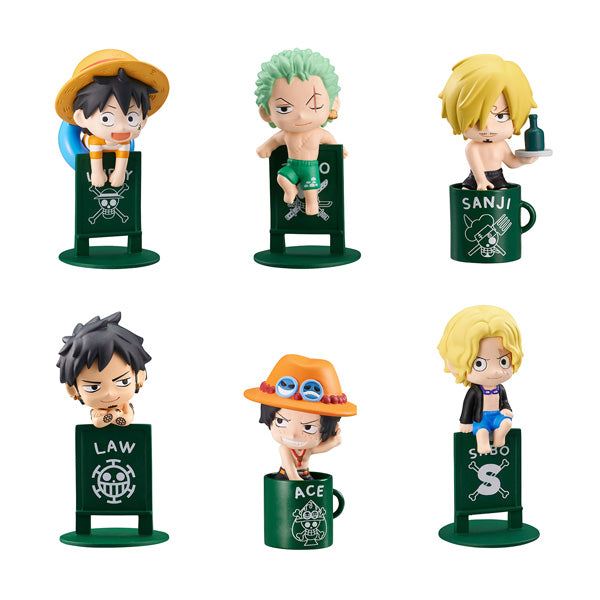 [BOX販売]お茶友シリーズ お茶友シリーズ ONE PIECE 海賊たちのバカンス -8個入りBOX-